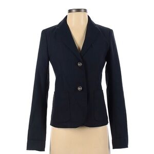 Gap Navy Blue Tailored Blazer Jacket Size 0 | Structured | Worn Twice